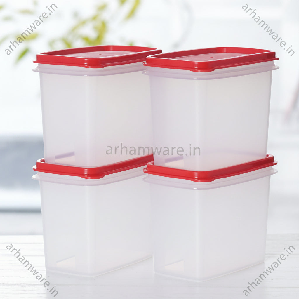 Tupperware Within Reach Canister 800ml Set Of 4 @ 50% Discount
