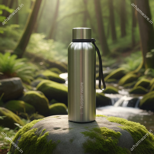 Tupperware Stainless Steel Thermal Vacuum Insulated Flask
