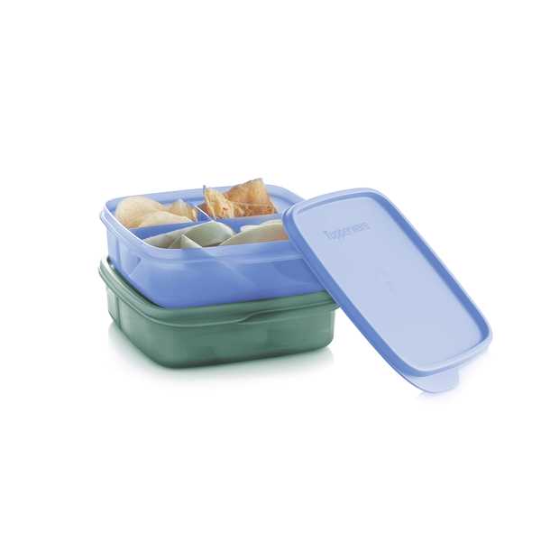Tupperware With Partition Lunch Set