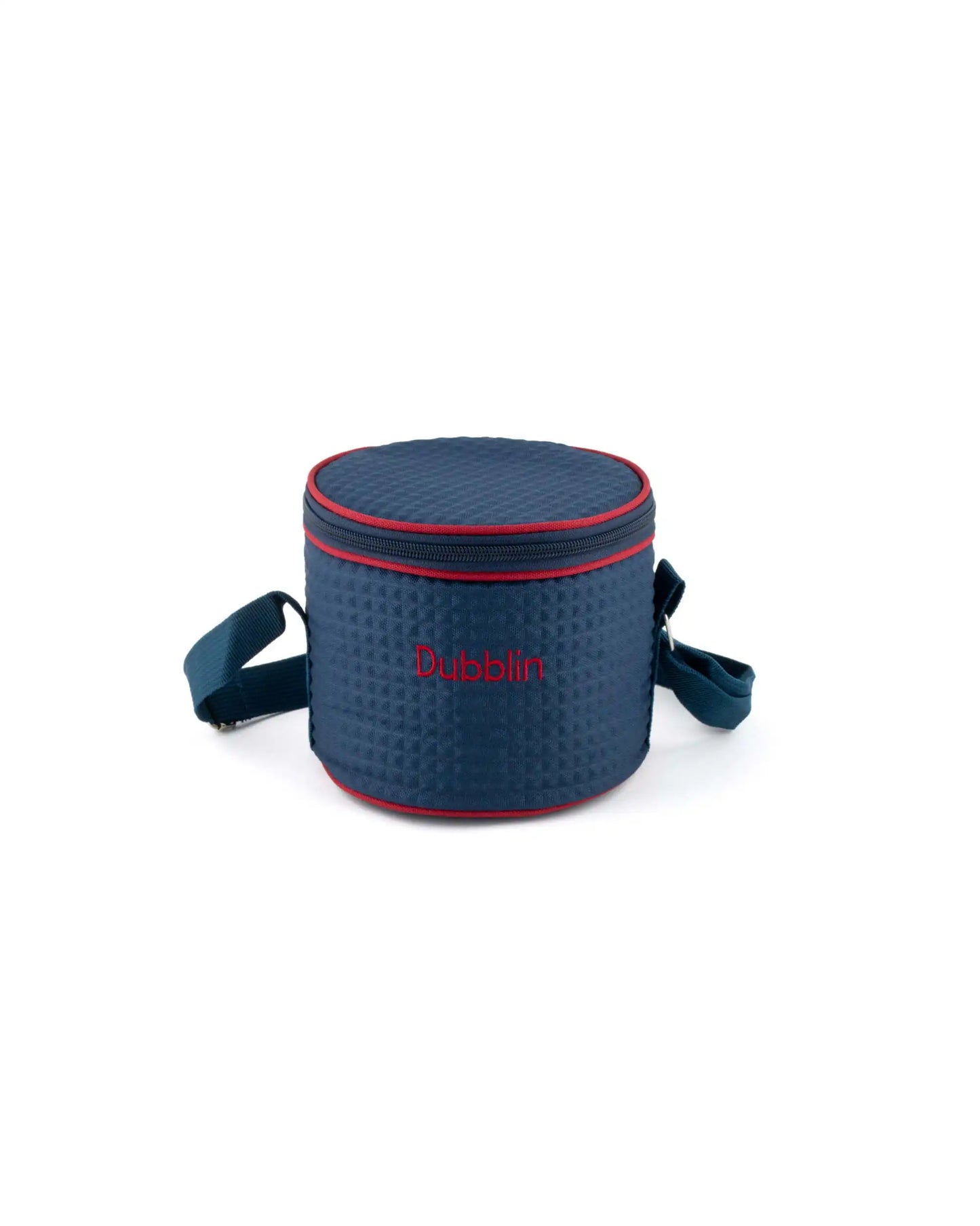 Dubblin Borosilicate Glass Lunch Box Set Of 2 With Vertical Bag