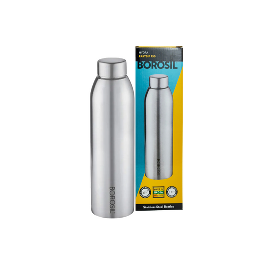 Borosil Hydra Easy Sip Bottle 750ml Stainless Steel Bottle