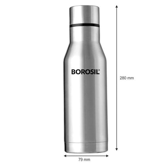 Borosil Hydra Aqua Thermal Vacuum Insulated Bottle 750ml