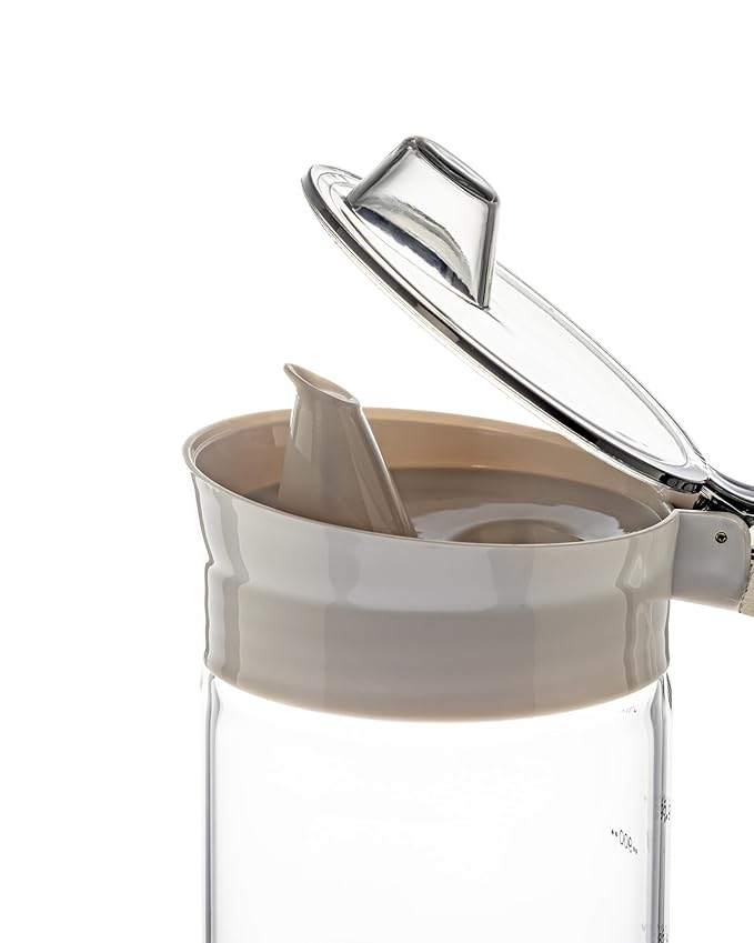 Dubblin Bake 1000ml Oil Dispenser Borosilicate Glass (Random Color)