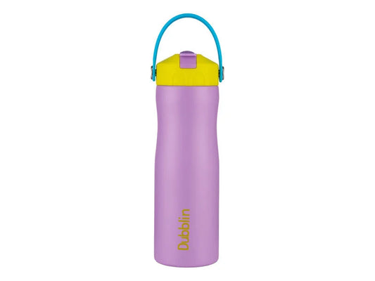 Dubblin Fancy 500 Thermal Vacuum Insulated Bottle with Straw