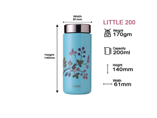 Dubblin Little 200ml Thermal Vacuum Insulated Bottle