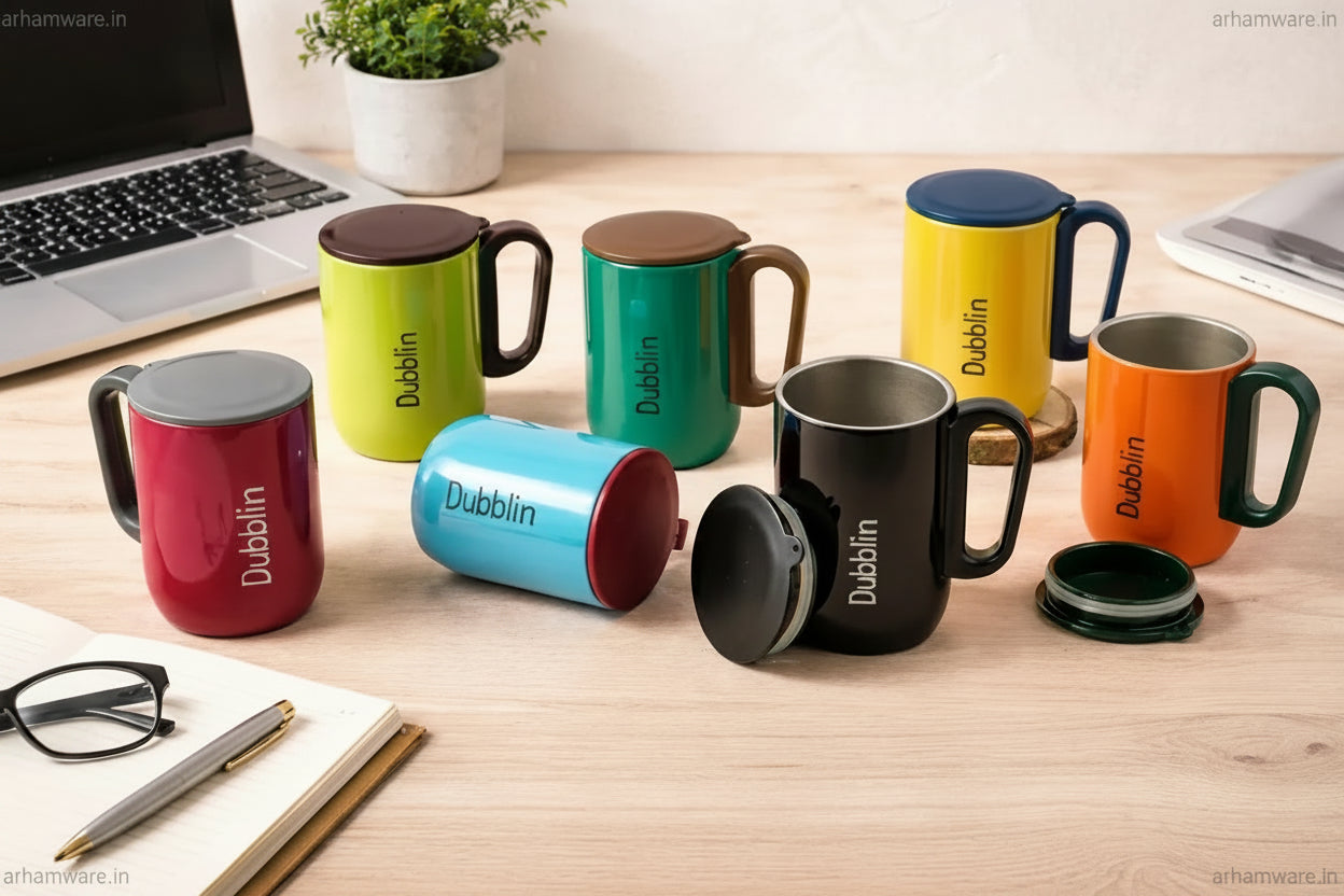 Dubblin Polo 220ml Stainless Steel Coffee Mug