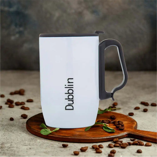 Dubblin Refresh 350ml Stainless Steel Coffee Mug