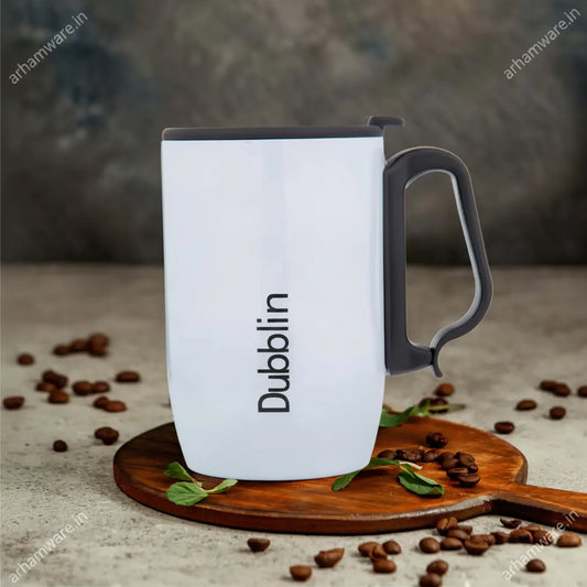 Dubblin Refresh 350ml Stainless Steel Coffee Mug
