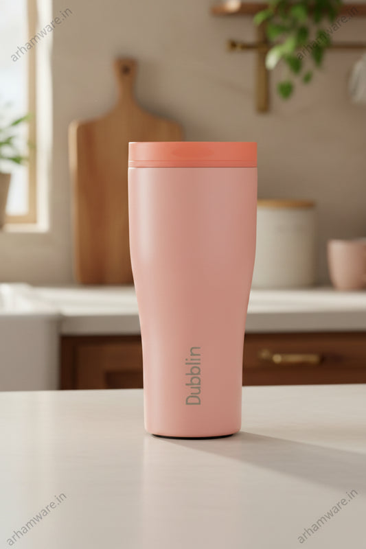 Dubblin Rose Mug 330 Stainless Steel