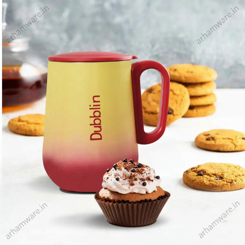 Dubblin Rugby 270ml Stainless Steel Coffee Mug