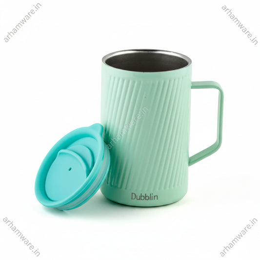 Dubblin Soccer 350ml Stainless Steel Coffee Mug