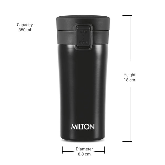Milton Coffee Mug 400 Thermal Vacuum Insulated with Strainer