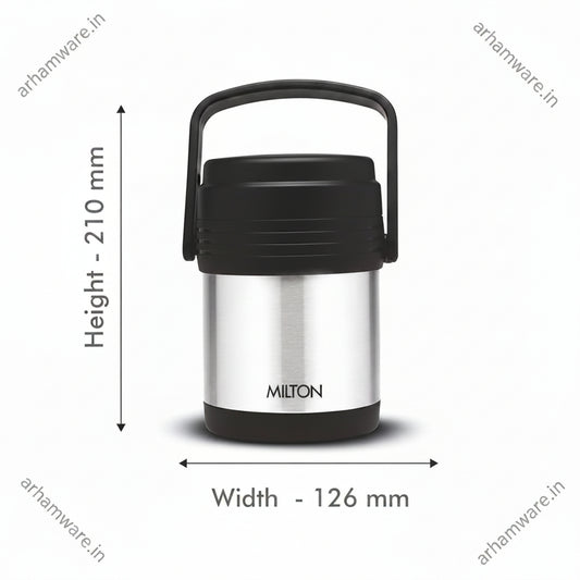 Milton Hot Meal 3 Thermal Vacuum Insulated Tiffin Box Set of 3