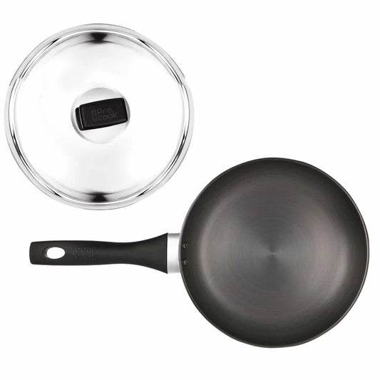 Milton Procook Hard Anodised Fry Pan with ss Lid