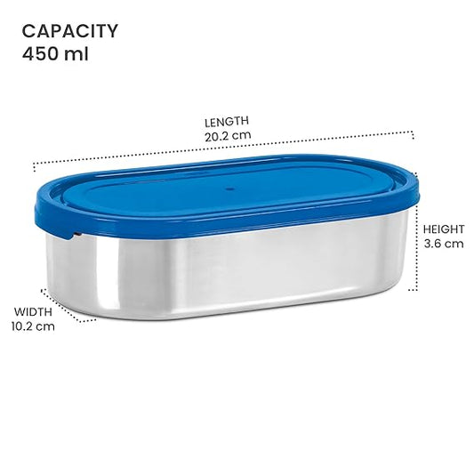 Milton Stainless Steel Slider Containers (Random Colors)