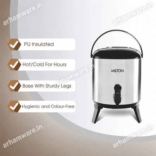 Milton Stellar Water Jug Stainless Steel Insulated - 3 to 8 ltrs