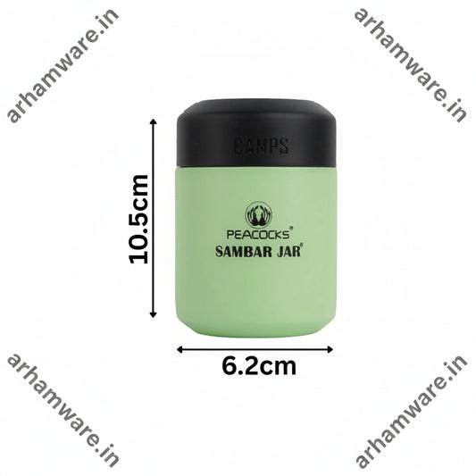 PE Birds Camps Sambar Jar 350ml Thermal Vacuum Insulated Food Jar