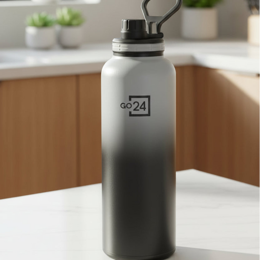Go24 Hydromax 2000 Stainless Steel Bottle - Capacity ~2L