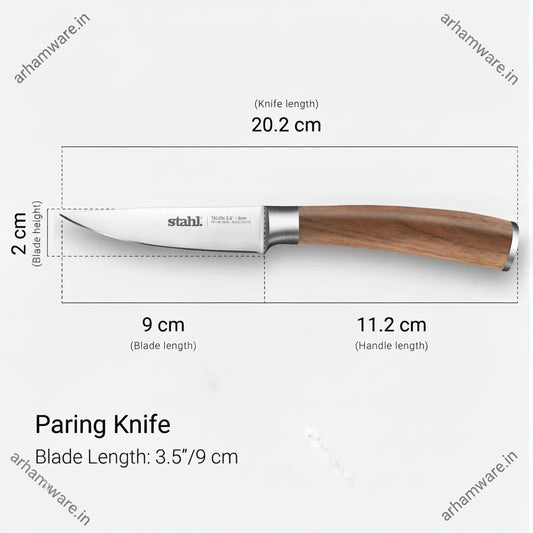 Stahl Stainless Steel Paring Knife 9cm - Talon Series