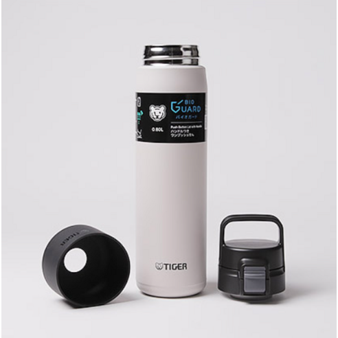 Tiger 800ml Thermal Vacuum Insulated Bottle MTA-B080 WK