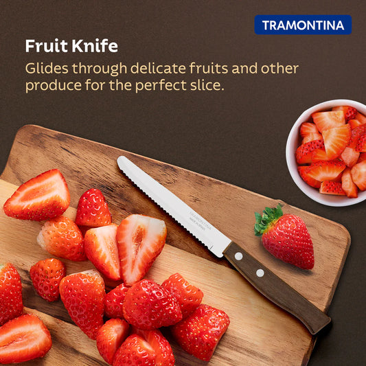 Tramontina Tradicional Fruit Knife 10.5cm Wooden