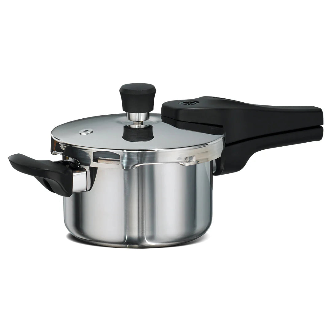 Tramontina Aeion+ Pressure Pan (2.5 , 3.5 litre) Tri-Ply Clad Outer Lid Preasure Cooker