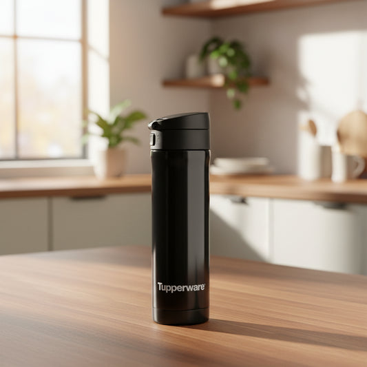 Tupperware Easy Open Thermal Vacuum Insulated Flask 430ml