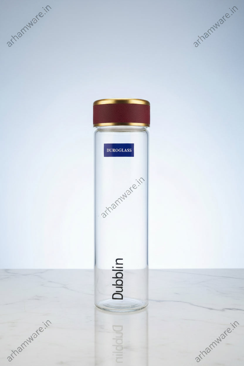Dubblin Dew 600ml Borosilicate Glass Bottle