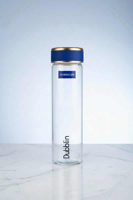 Dubblin Dew 600ml Borosilicate Glass Bottle