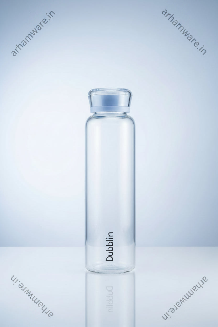 Dubblin Shell 400ml Borosilicate Glass Bottle