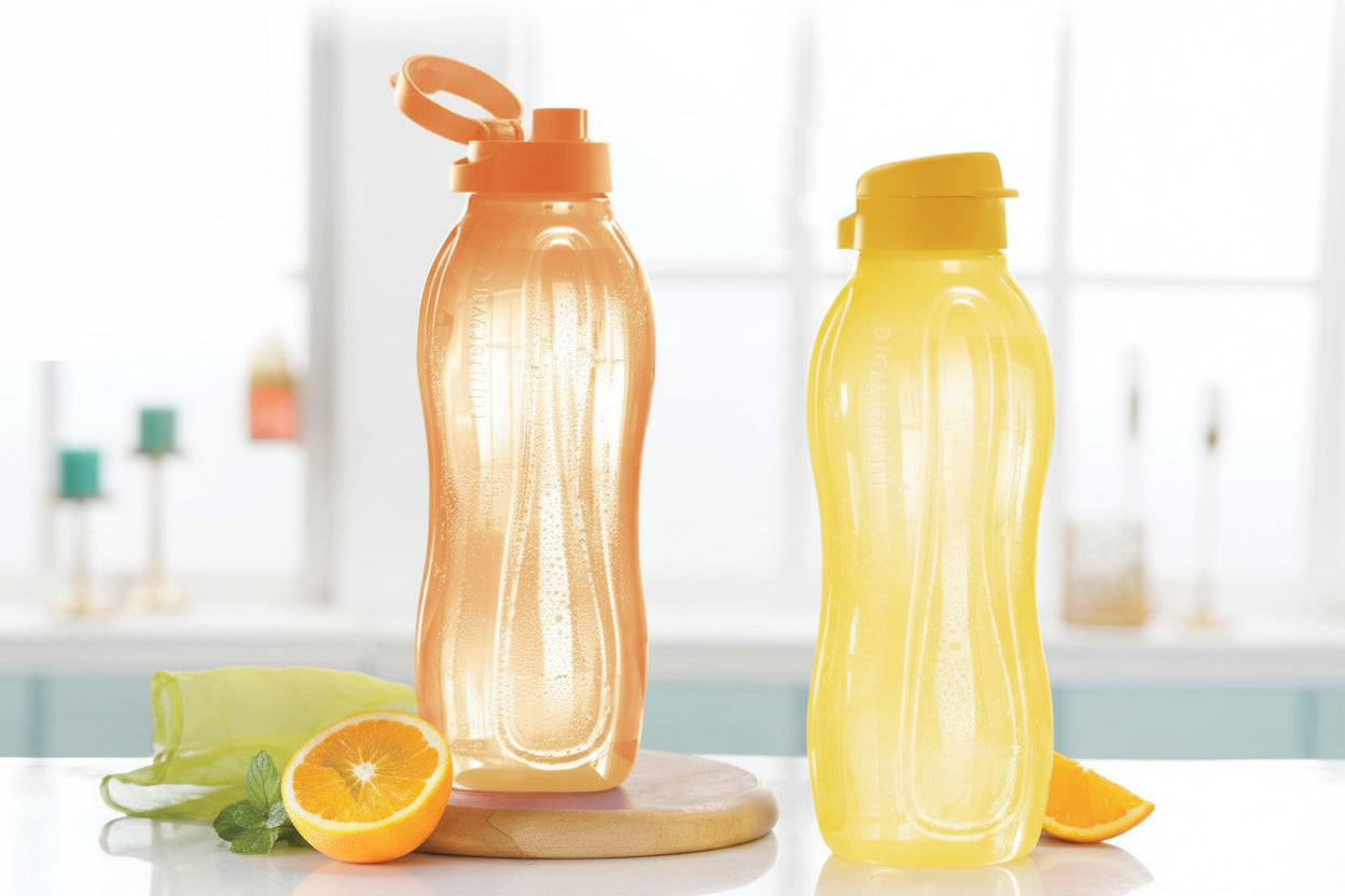 Tupperware 1.5 ltr Bottles Set of 2 (color may vary)
