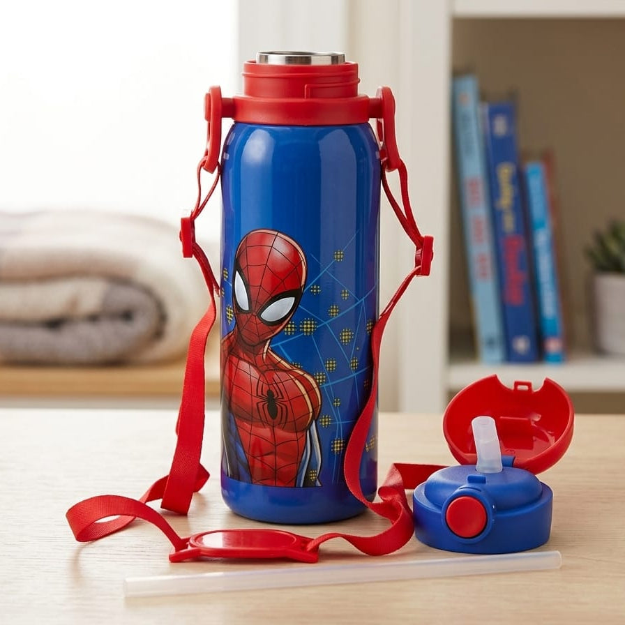 Milton Marvel Companion 450 Thermal Vacuum Insulated Kids Bottle with Straw