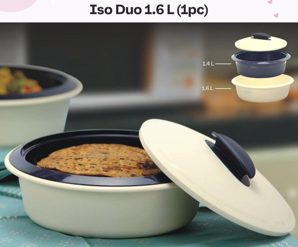 Tupperware ISO Duo Round Casserole 1.6L