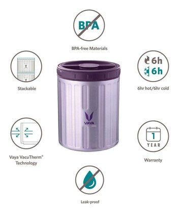 Vaya Preserve 440ml Stainless Steel Vacuum Insulated