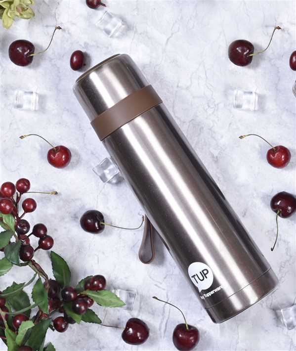 Tupperware Duo Tup Thermal Vacuum Insulated Flask 500ml