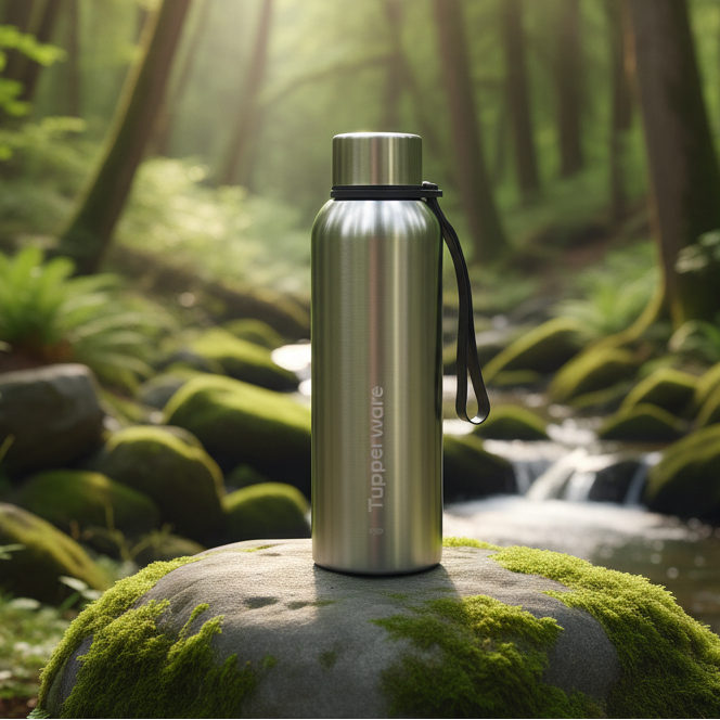 Tupperware Stainless Steel Thermal Vacuum Insulated Flask @ 20% Discount