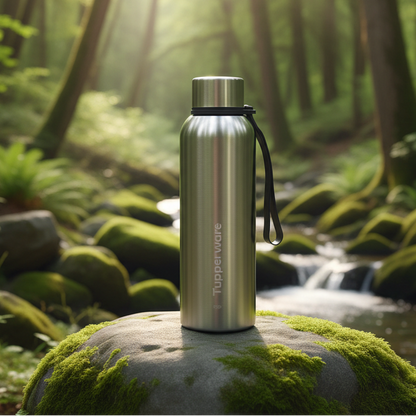 Tupperware Stainless Steel Thermal Vacuum Insulated Flask @ 20% Discount