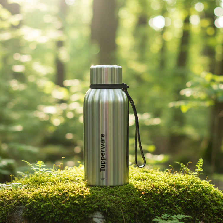 Tupperware Stainless Steel Thermal Vacuum Insulated Flask @ 20% Discount