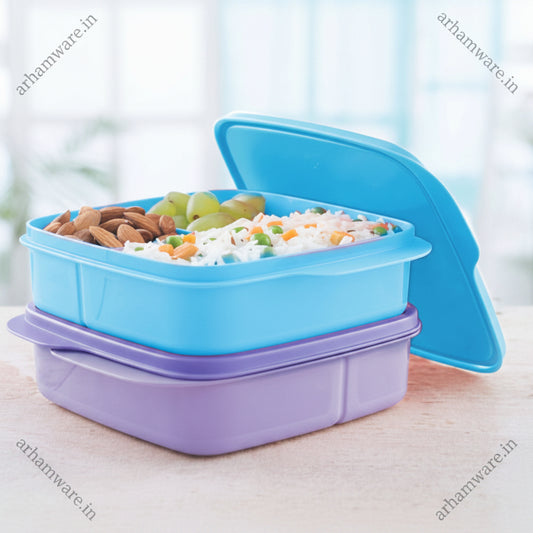 Tupperware With Partition Lunch Set