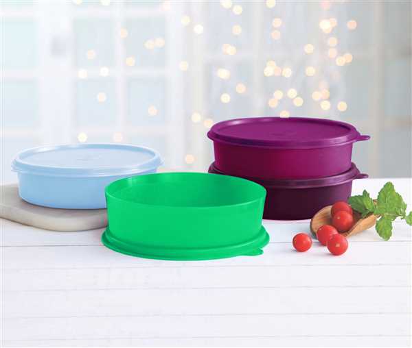 Tupperware Large Handy Bowl 500ml Set Of 4 Up to 40% Discount