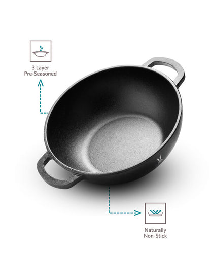 Vaya ferrous kadai 24cm - Cast Iron