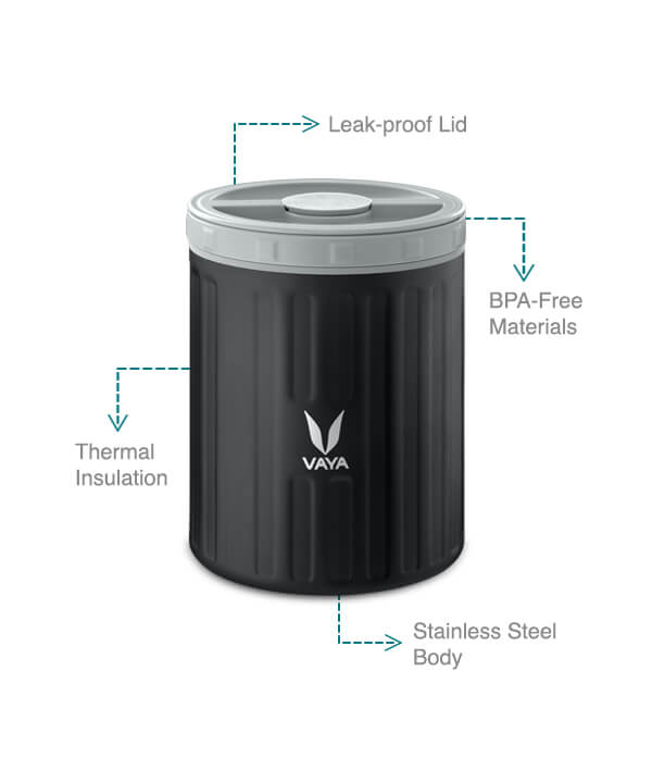 Vaya Preserve 440ml  Stainless Steel Vacuum Insulated