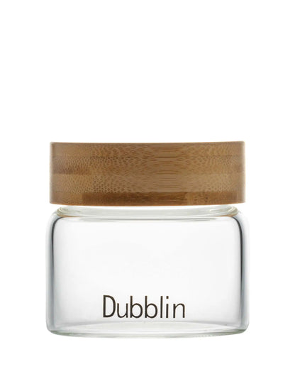 Dubblin Borosilicate Glass Storage Container With Wooden Lid