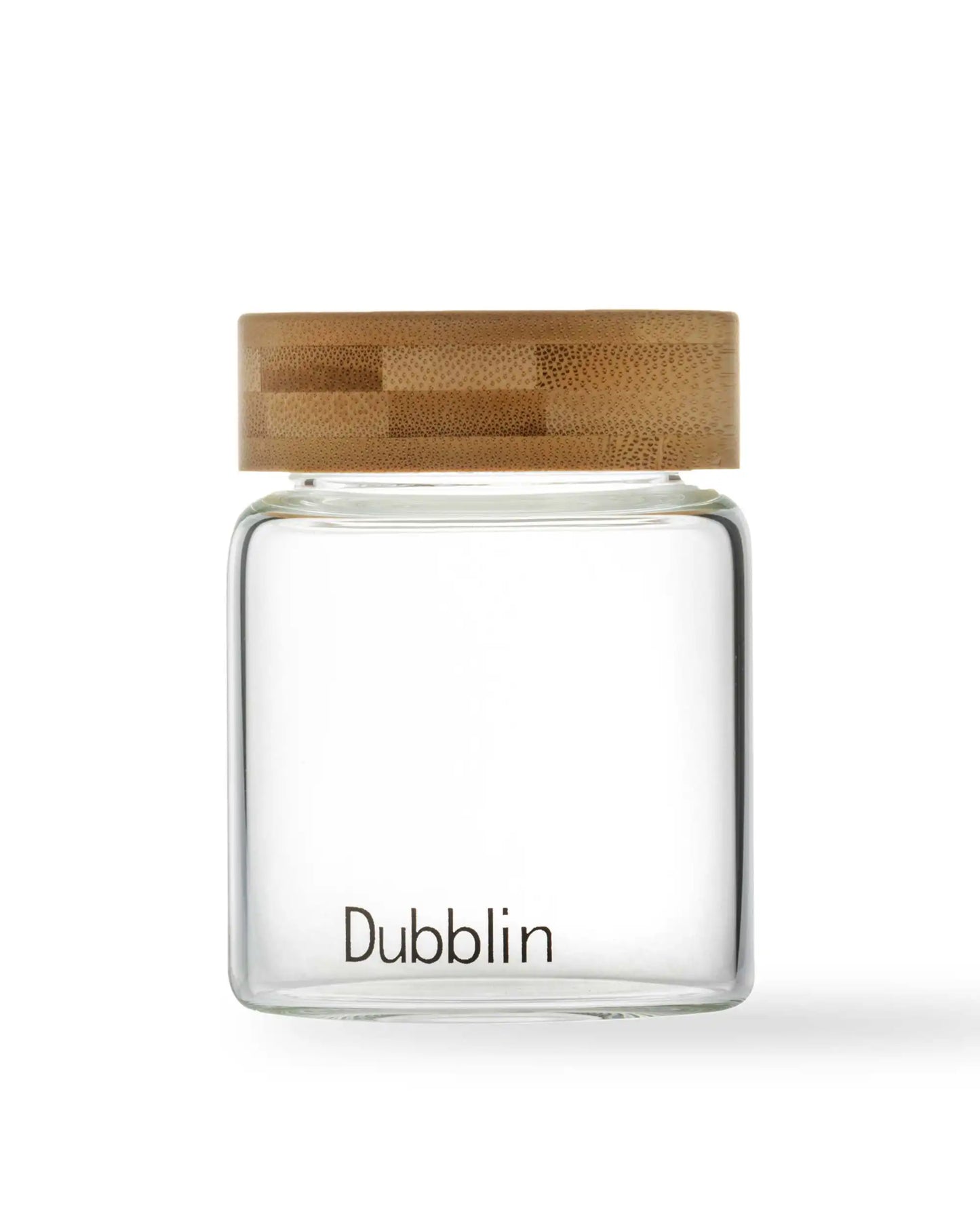 Dubblin Borosilicate Glass Storage Container With Wooden Lid