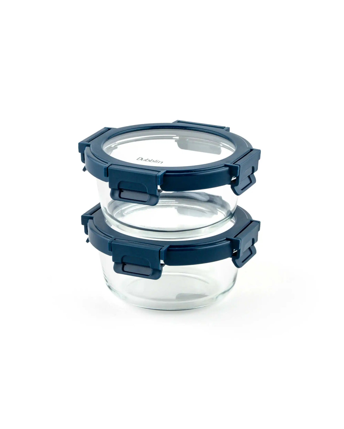 Dubblin Glass Lunch Box Set Of 2 with Horizontal Bag