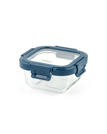 Dubblin Glass Lunch Set - 4 Containers With Glass Lid and Bag