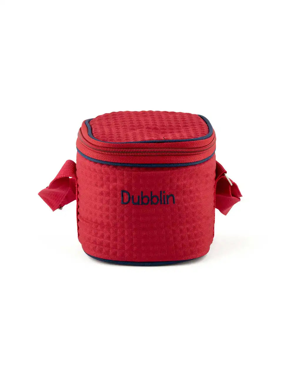 Dubblin Borosilicate Glass Lunch Box Set Of 2 With Vertical Bag