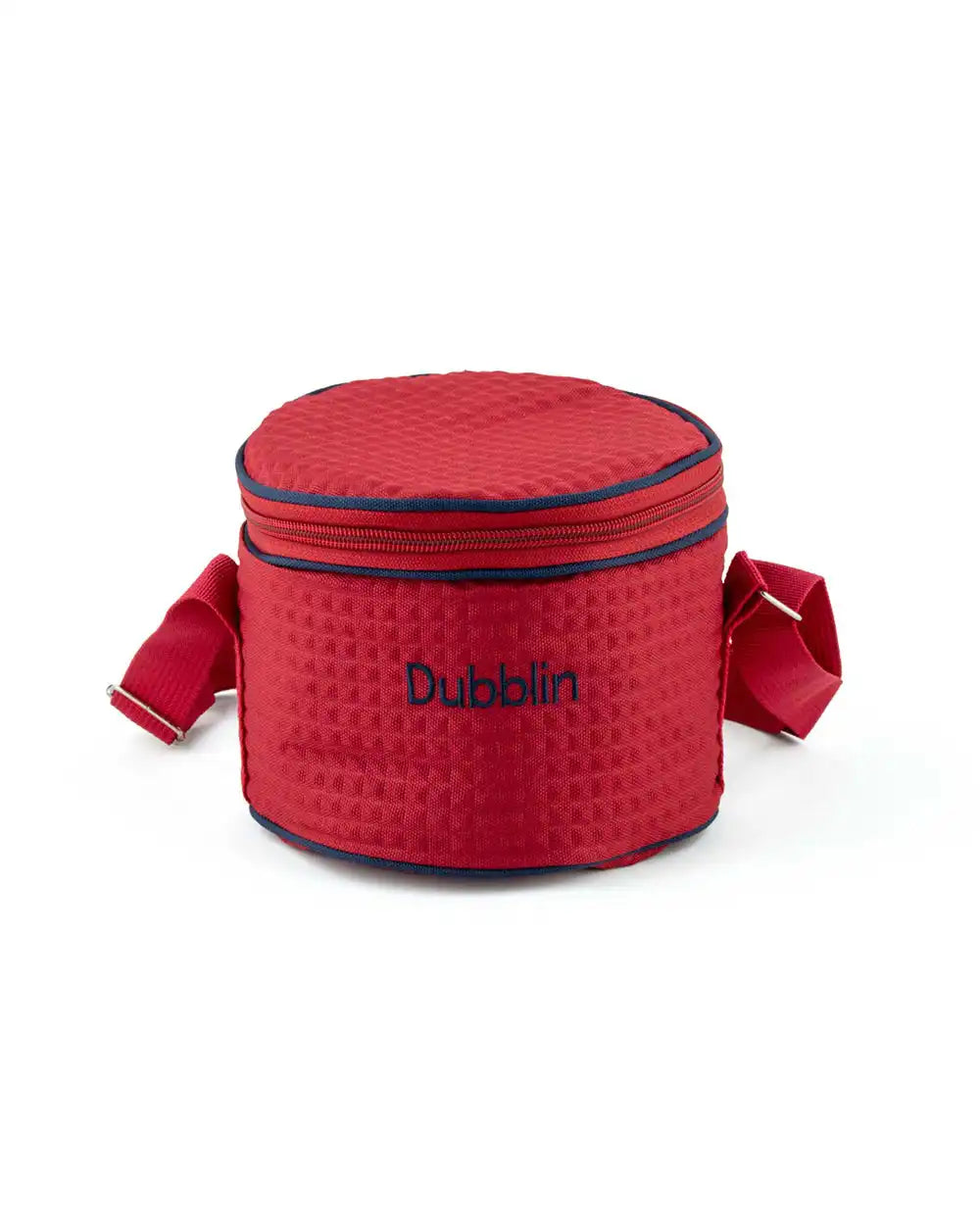 Dubblin Borosilicate Glass Lunch Box Set Of 2 With Vertical Bag