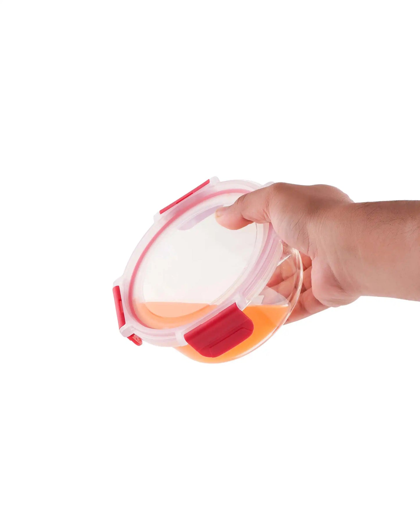 Dubblin Borosilicate Glass Lunch Box Set Of 2 With Vertical Bag