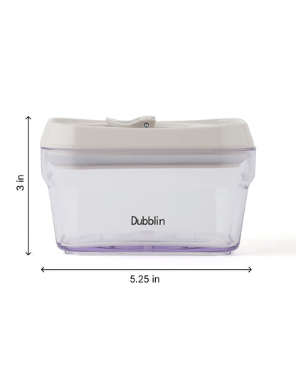 Dubblin Smartlock Rectangular Container 380ml